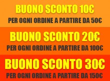 Sconto 10, 20, 30 Euro